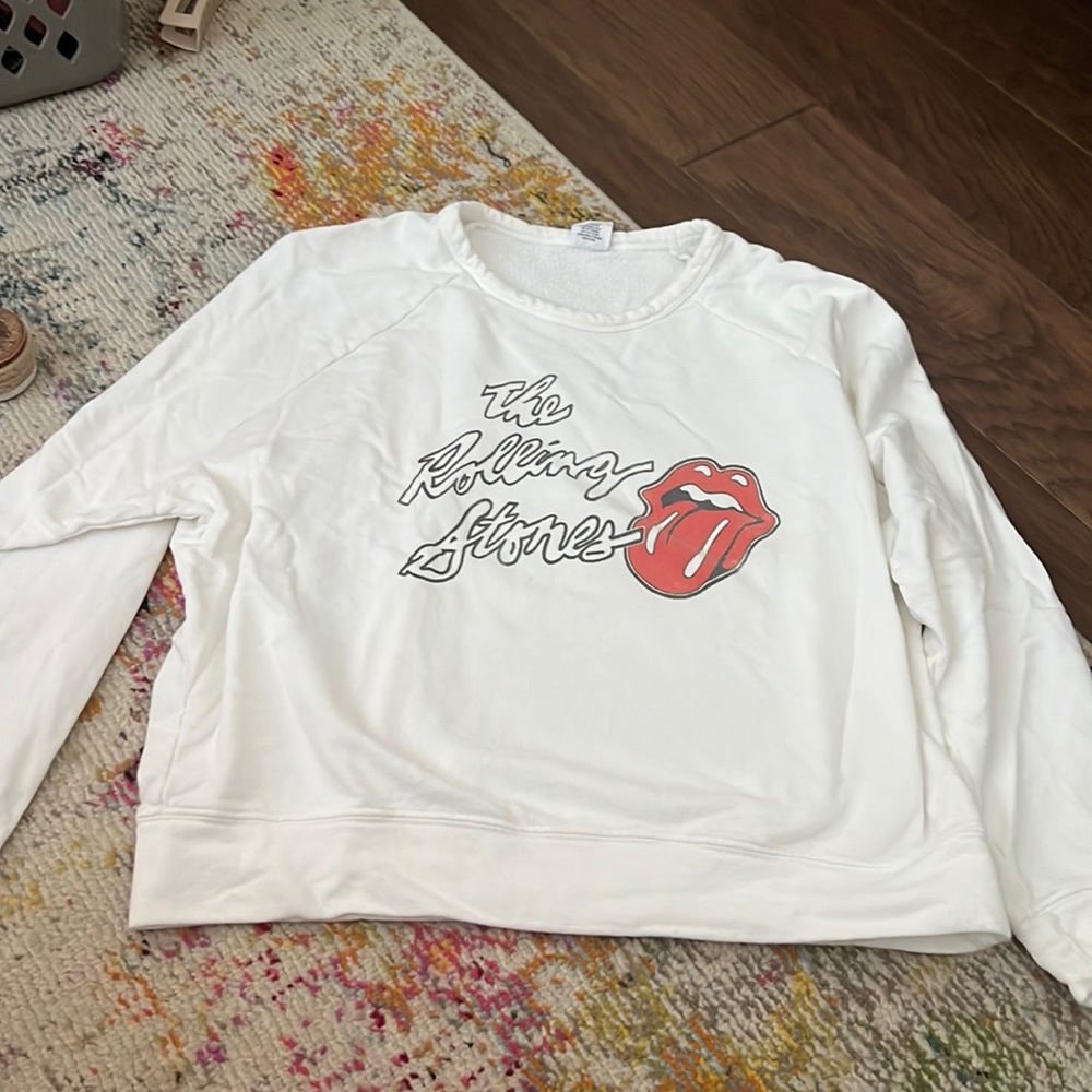 Rolling Stones graphic sweatshirt